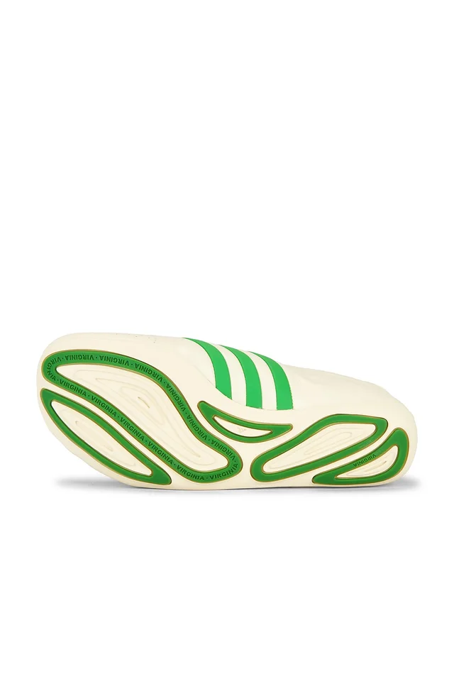 adidas Originals x Pharrell Williams Yoga Vario Sneaker in White & Green, photo 6 of 6 from REVOLVE (Canada)