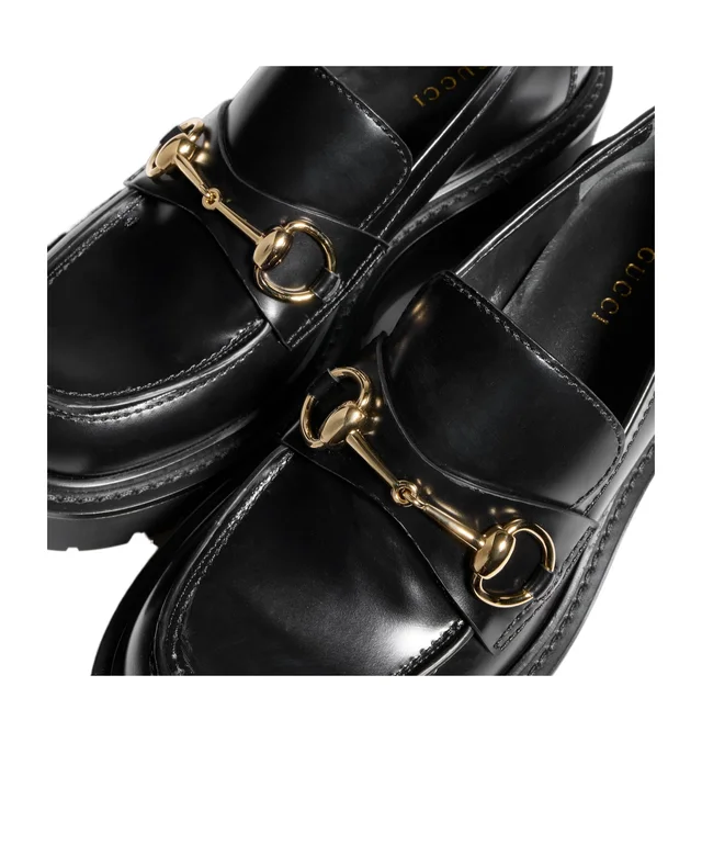 Gucci Women's loafer with Horsebit and lug sole, photo 6 of 7 from SENSER