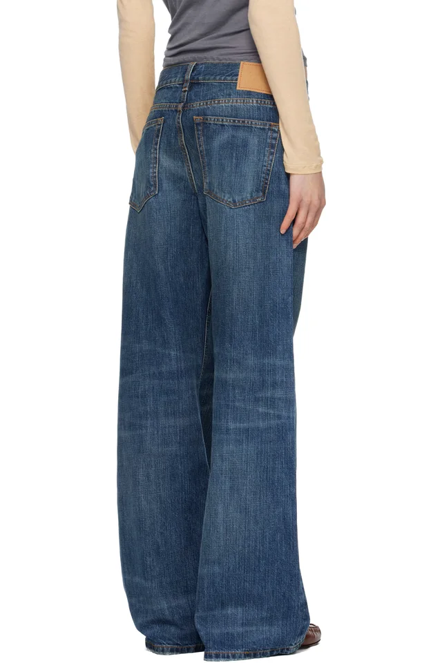 JEANERICA Blue Kyoto Jeans, photo 3 of 4 from SSENSE