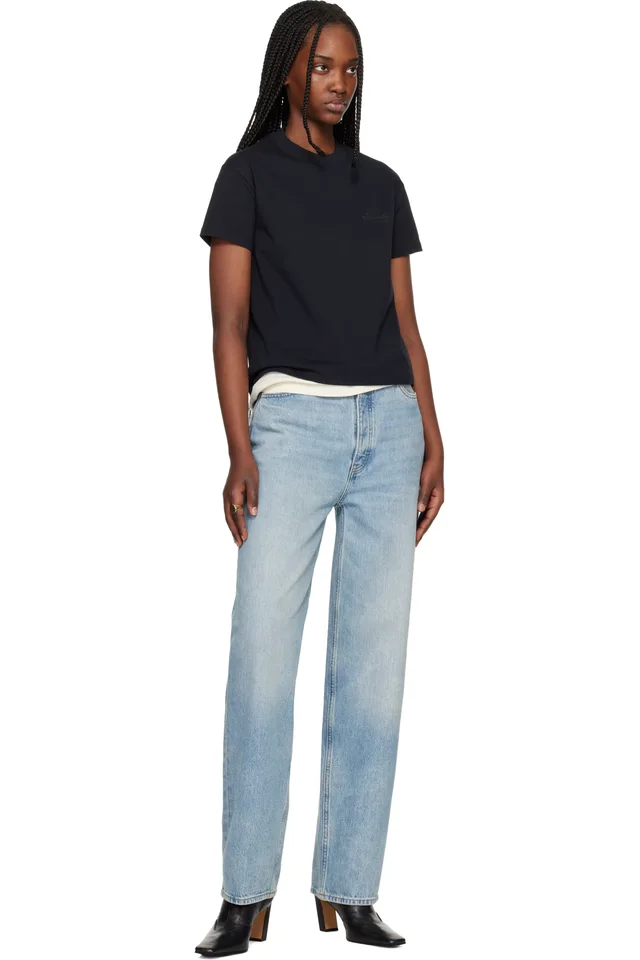 Fear of God ESSENTIALS Black Classic Short Sleeve T-shirt, photo 4 of 4 from SSENSE