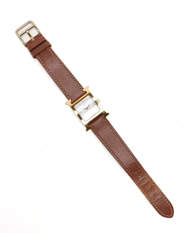 Hermès Heure H 21mm Watch in Leather from A Retro Tale, photo 6 of 7