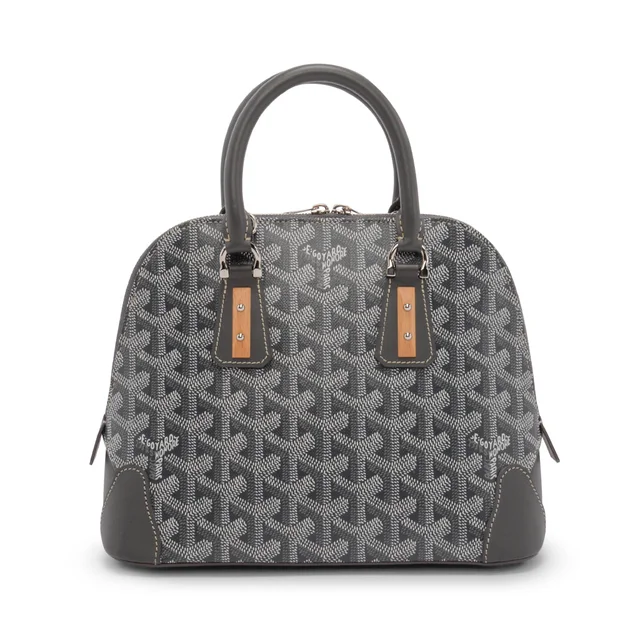 Goyard Goyardine Mini Vendome Bag in Gris Leather from Blue Spinach