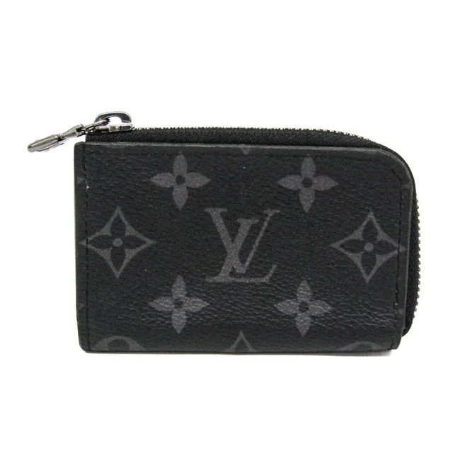 Louis Vuitton COIN PURSE M63536 Men,Women Monogram Eclipse Coin Purse/coin Case Monogram Eclipse in Brown Eclipse Monogram Eclipse from Elady