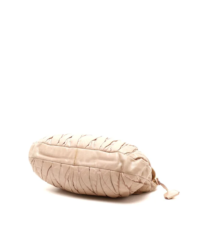 Miu Miu Matelassé Coffer Hobo Bag in Leather from A Retro Tale, photo 5 of 11