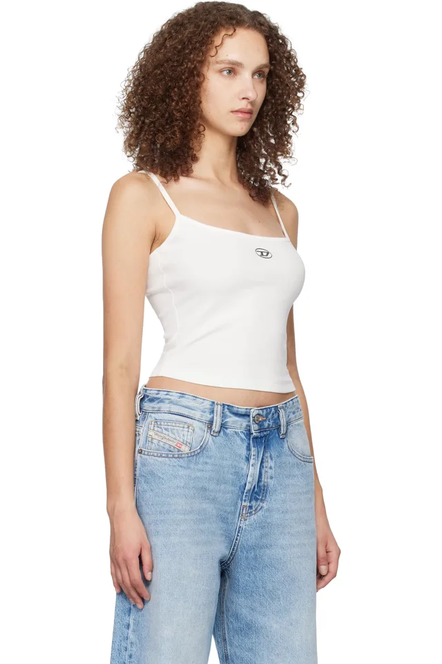 Diesel White T-Hupy-Od Camisole, photo 2 of 4 from SSENSE