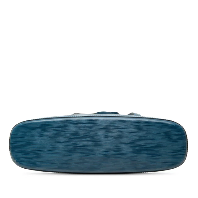 Blue Louis Vuitton Epi Lussac Shoulder Bag in Blue Leather from Designer Revival, photo 2 of 2