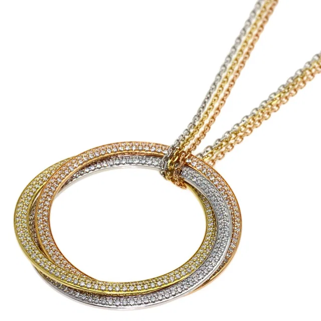 Cartier Trinity Diamond Necklace from The Reluxe