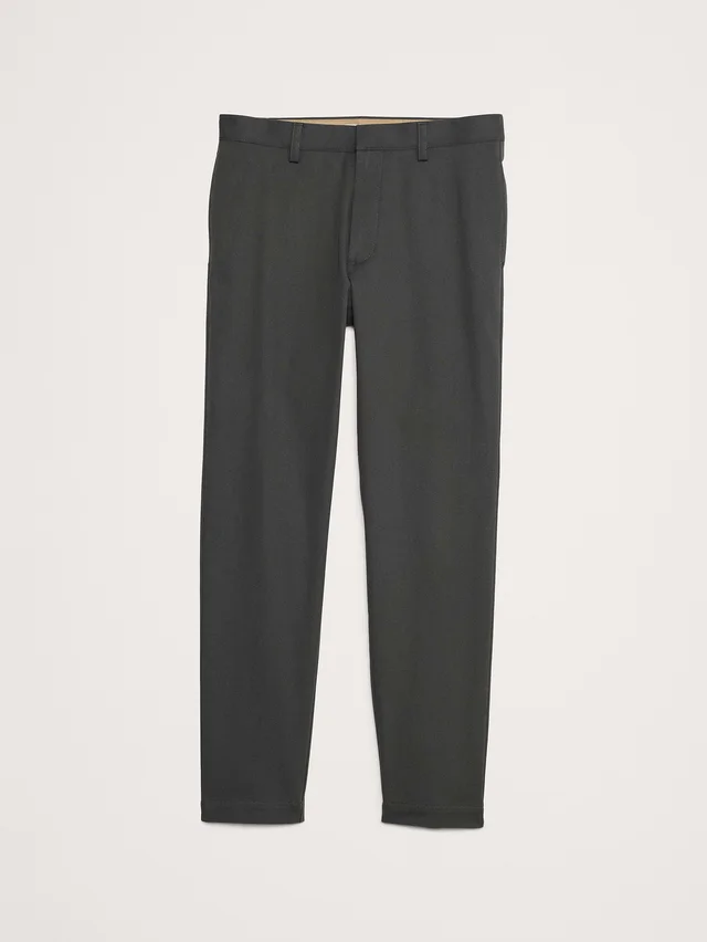 Banana Republic Athletic Italian-Stretch Chino in Charcoal Gray, photo 4 of 4 from Banana Republic (Canada)