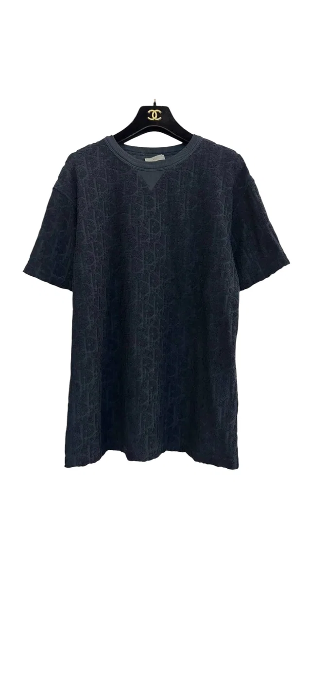 Dior Shadow Oblique Black T-Shirt Sz XXS in Black from Luxury Promise