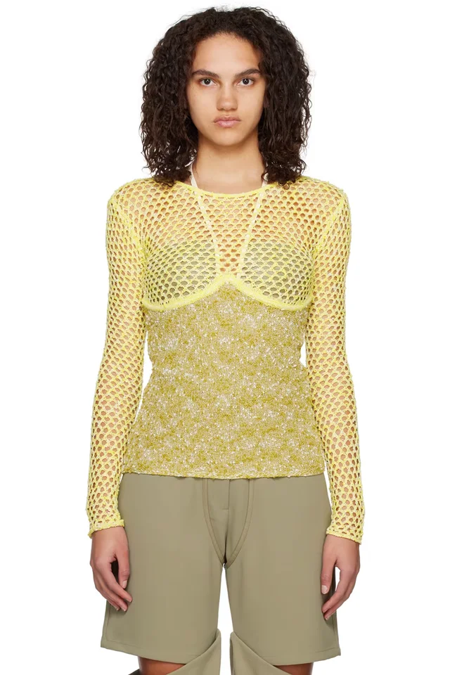 Yellow Bambi Sweater, image 1 of 1 from SSENSE