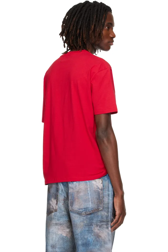 Andersson Bell Red Essential Heart T-shirt, photo 3 of 5 from SSENSE
