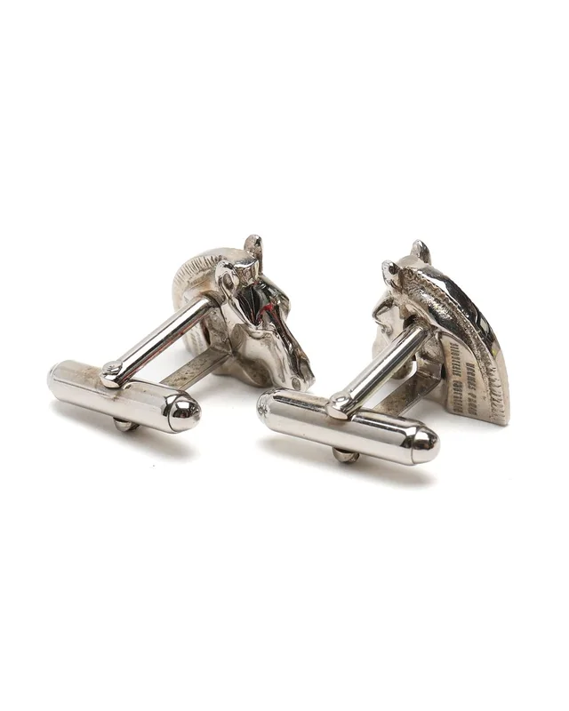 Hermès Cheval Horse Cufflinks from A Retro Tale, photo 2 of 2