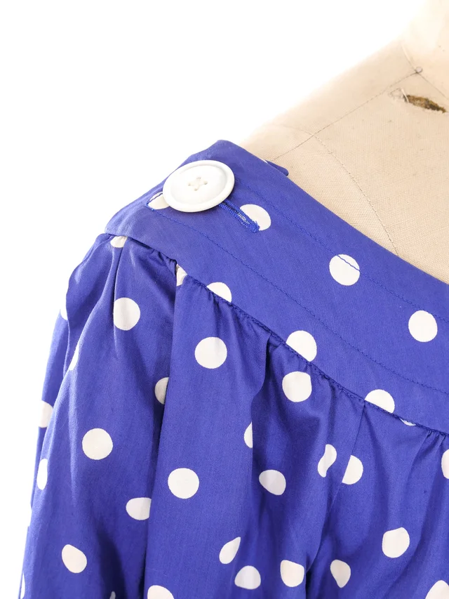 Saint Laurent Polka Dot Dress from Arcade Vintage, photo 2 of 2