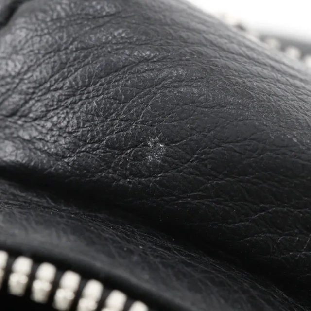 Balenciaga Everyday Waist Leather Black Bag in Black Leather from HEWI, photo 6 of 10
