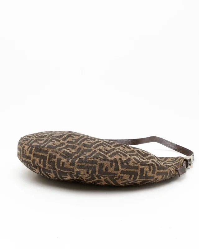 Fendi Zucca Shoulder Bag in Canvas from A Retro Tale, photo 4 of 8