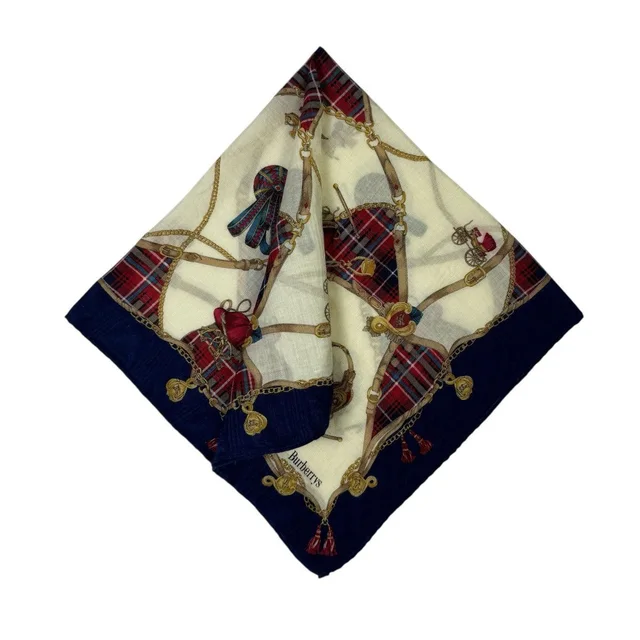 Burberry Vintage Burberrys Handkerchief Neckerchief Scarf in multicolor from Grailed