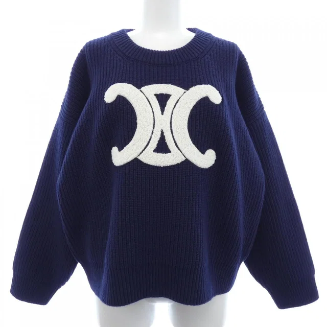 Celine Knit Sweater White in White from The Reluxe