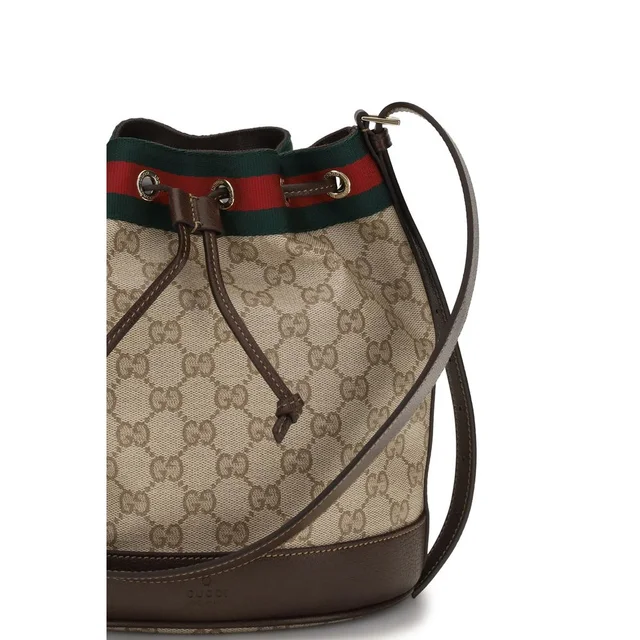 Gucci Fabric Handbag in Beige Leather from HEWI, photo 4 of 4