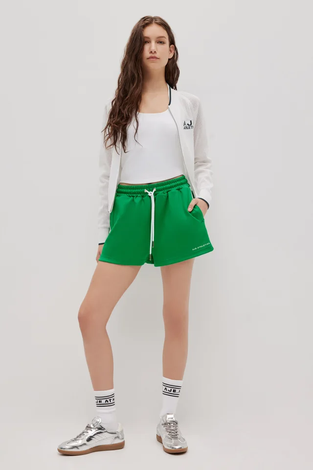 Athletica Open Knit Zip Jacket 168 in White from Aje, photo 1 of 1