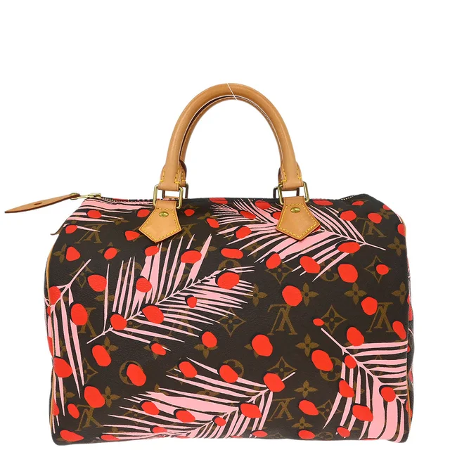 Louis Vuitton Monogram Jungle Dot Speedy 30 Handbag M41983 in Coated canvas from AMORE Vintage Tokyo