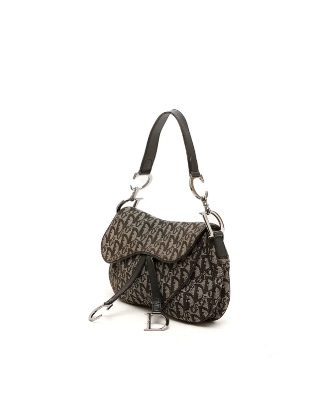 Dior Trotter Double Saddle Bag in Canvas from A Retro Tale, photo 2 of 2