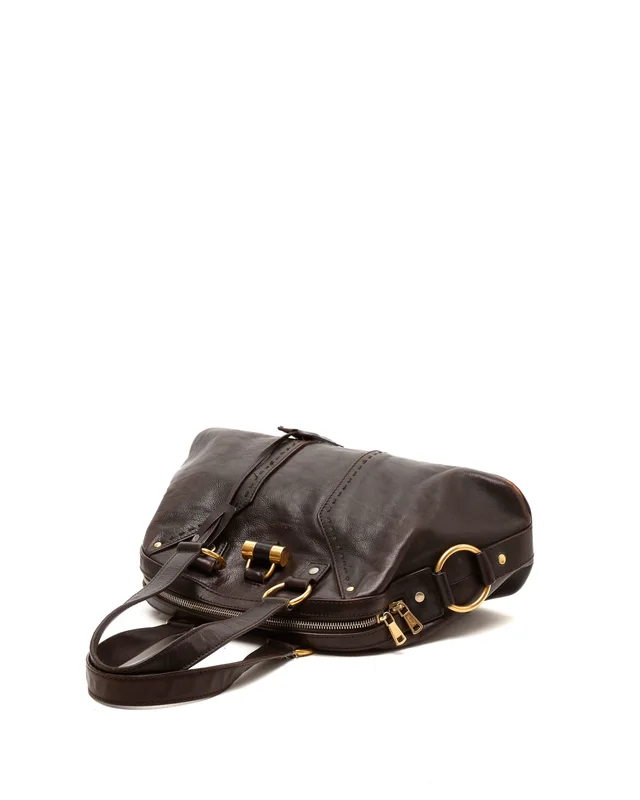 Saint Laurent Yves Muse Tote Bag in Leather from A Retro Tale, photo 4 of 8
