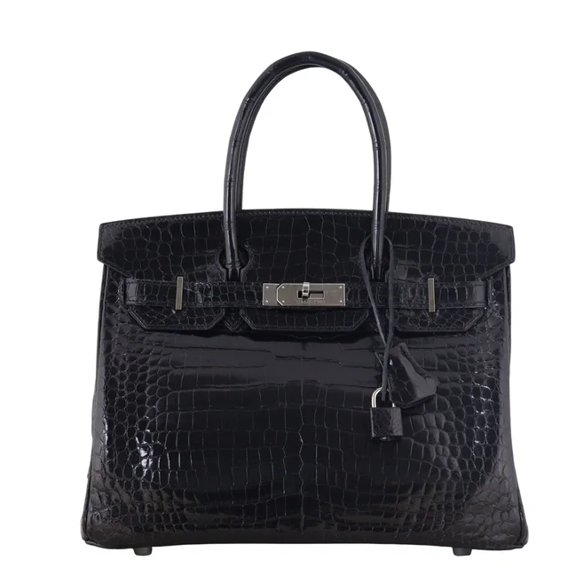 Hermès Birkin 30 Shiny Crocodile in Crocodile from Luxe.It.Fwd