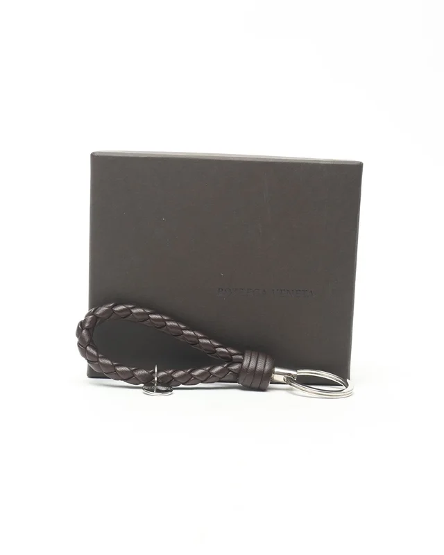 Bottega Veneta Intrecciato Keyring in Woven leather from A Retro Tale, photo 2 of 2