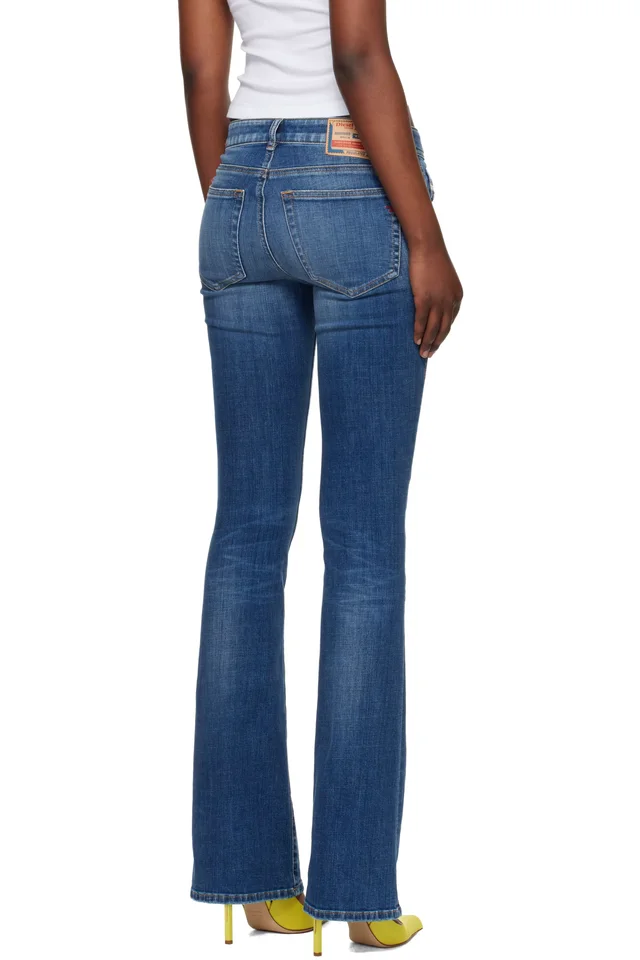 Diesel Blue 1969 D-Ebbey Bootcut Jeans, photo 3 of 4 from SSENSE
