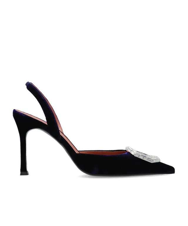 Amina Muaddi Camelia Slingback High-Heeled Sandals from SENSER, photo 1 of 1