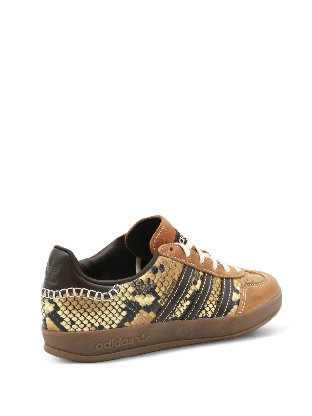 adidas x Wales Bonner Gazelle snake-effect sneakers in Neutrals, photo 3 of 4 from FARFETCH