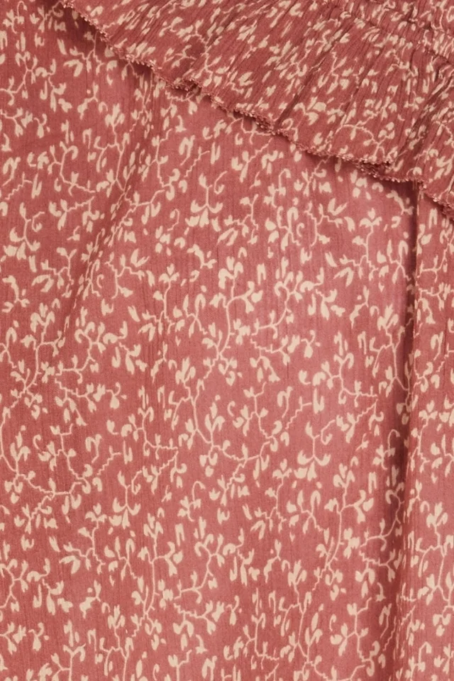 Ulla Johnson Alene One-Shoulder Ruffled Cotton Top in Pink, photo 4 of 4 from THE OUTNET