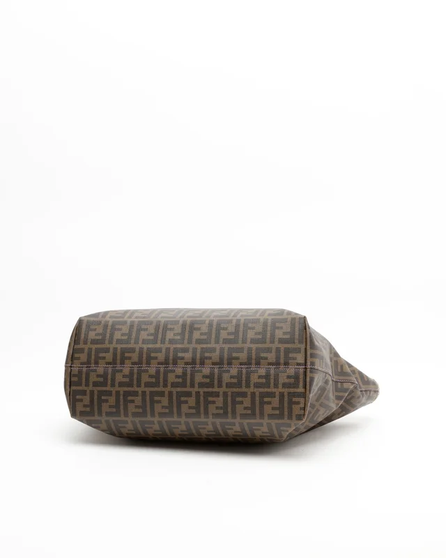 Fendi Zucca Roll Tote Bag in Coated canvas from A Retro Tale, photo 5 of 9