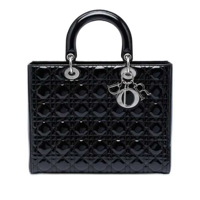 Dior Large Patent Cannage Lady in Patent leather from HEWI, photo 1 of 1