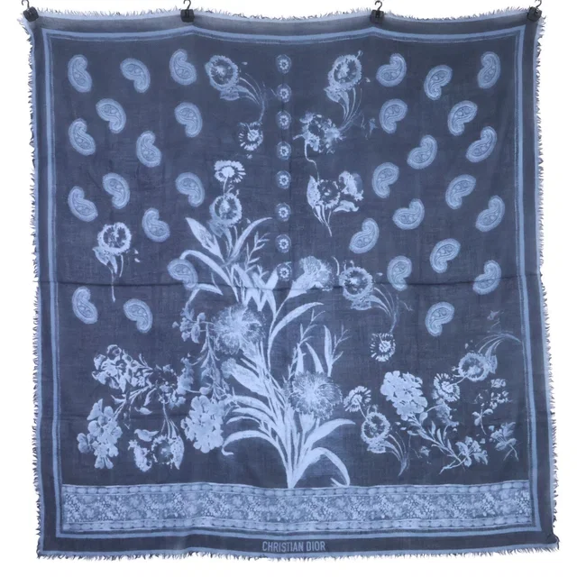 Dior Wool Scarf in Cashmere from The Reluxe