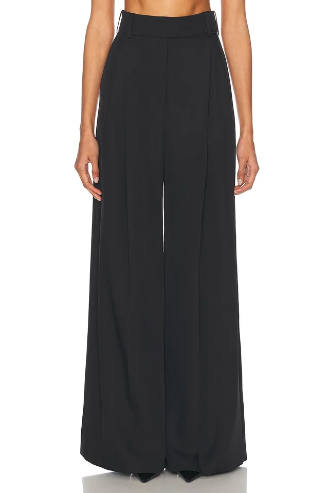 Alexandre Vauthier Wide Leg Pant in Black from FWRD, photo 1 of 1