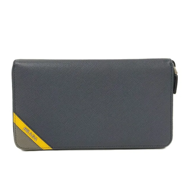 Prada Travel Wallet Saffiano in Saffiano leather from The Reluxe