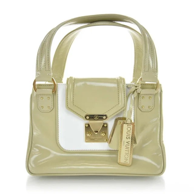 Louis Vuitton Beige Vernis Sac-Bicolore PM Bag in Beige Canvas from Bagriculture