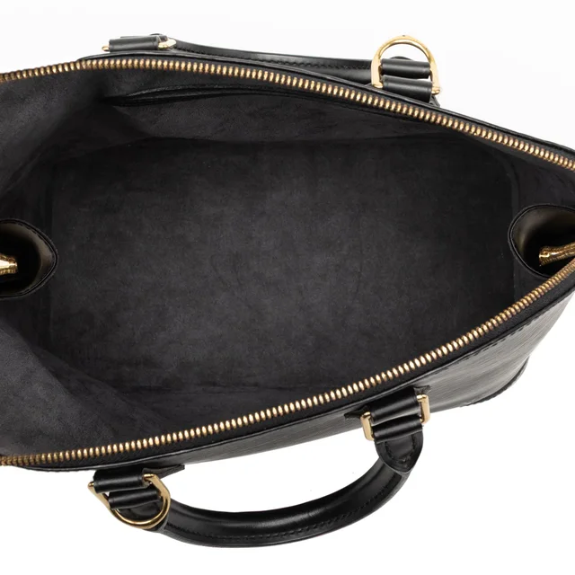 Black Louis Vuitton Epi Alma PM Handbag in Black Leather from Designer Revival, photo 2 of 2