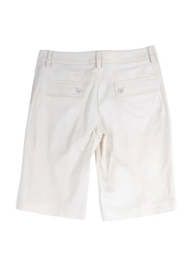 Dolce & Gabbana White Cotton Shorts in White from HEWI