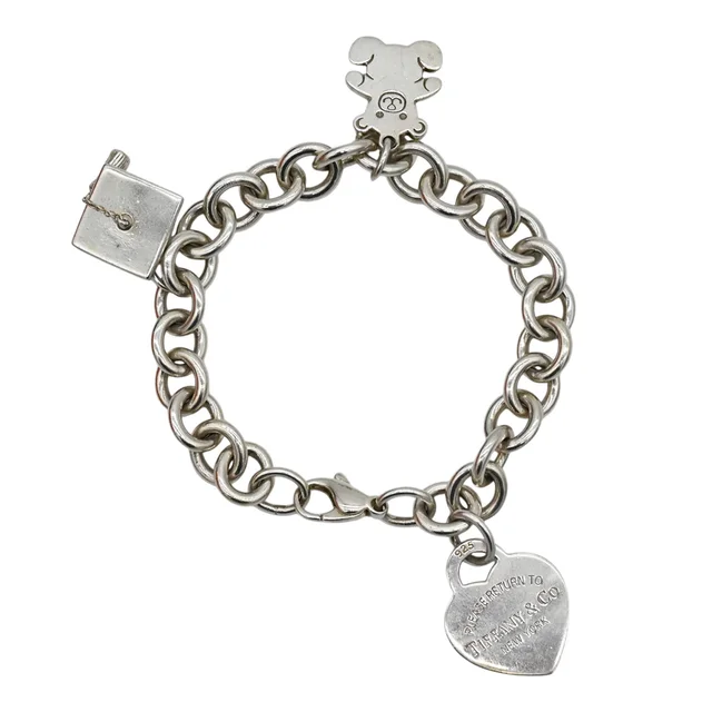 Return To Tiffany Heart Tag & Charm Bracelet from Clotheshorse Anonymous