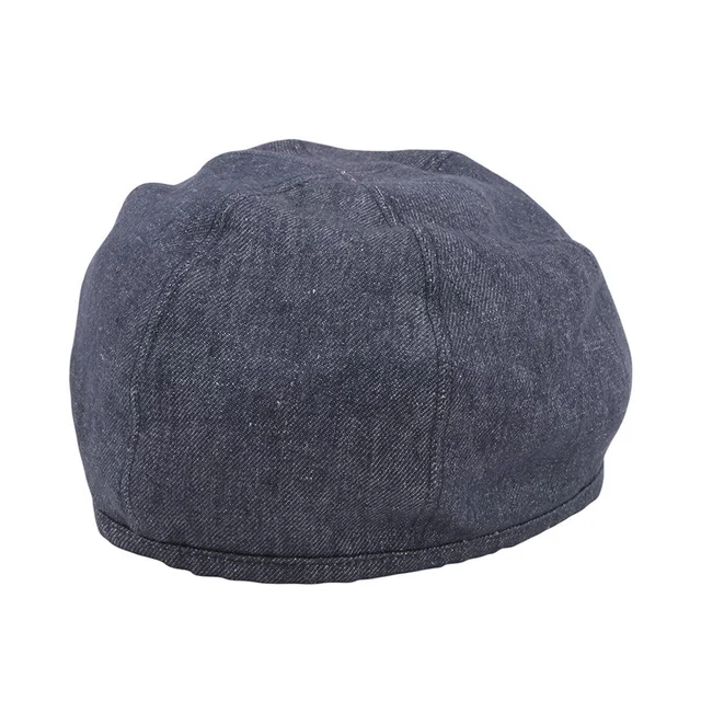 Hermès Gabriel Beret Size 57 Navy Linen100% in Navy from GALLERY RARE