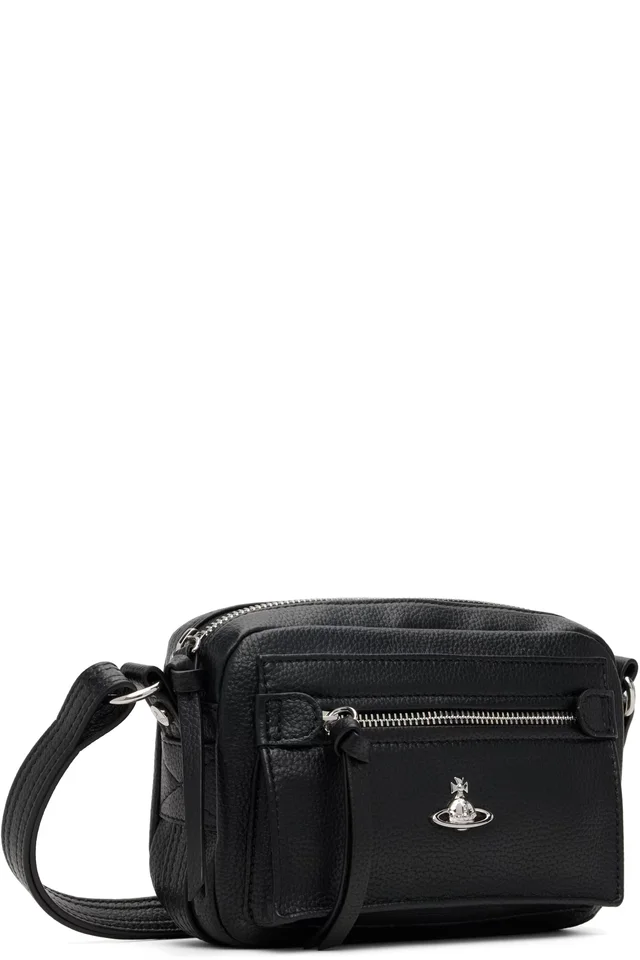 Vivienne Westwood Black Hannah Crossbody Bag, photo 2 of 4 from SSENSE
