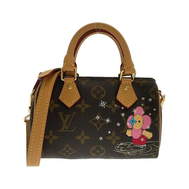 Louis Vuitton Monogram Nano Speedy Boston Bag in Coated canvas from The Reluxe