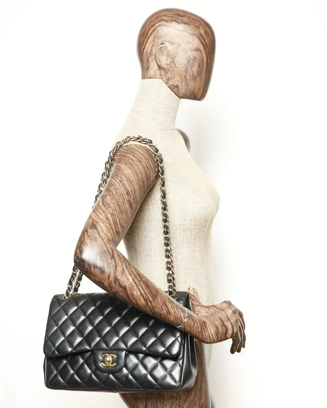 Chanel Classic Jumbo Double Flap Bag in Lambskin from A Retro Tale, photo 11 of 11