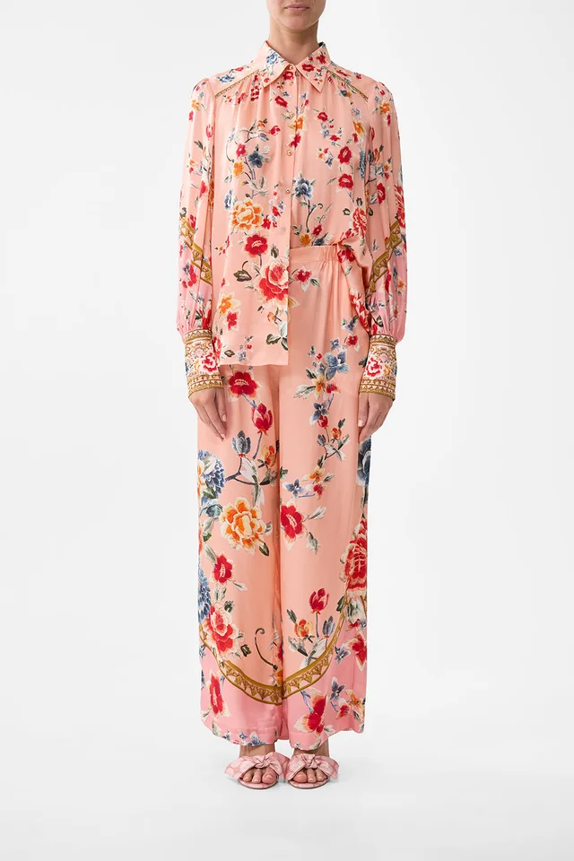 Camilla eBoutique BUTTON THROUGH BLOUSON SLEEVE BLOUSE MAJESTIC MILLA from CAMILLA, photo 1 of 1