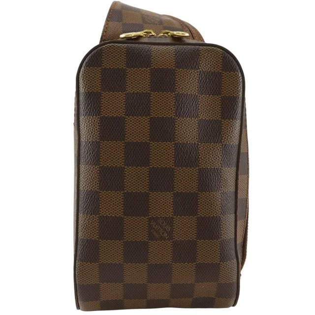 Louis Vuitton Damier Geronimos Canvas Brown Crossbody in Brown Canvas from The Reluxe