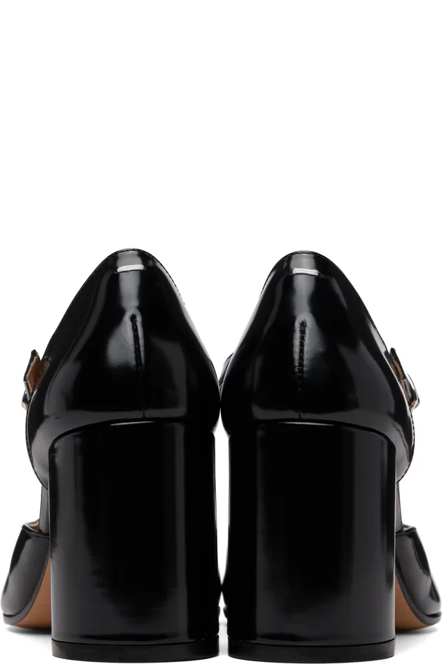 Maison Margiela Black Tabi Décolleté Heels, photo 2 of 4 from SSENSE
