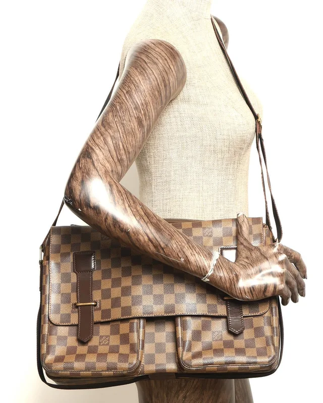 Louis Vuitton Damier Ebene Broadway Bag in Brown Canvas from A Retro Tale, photo 8 of 8