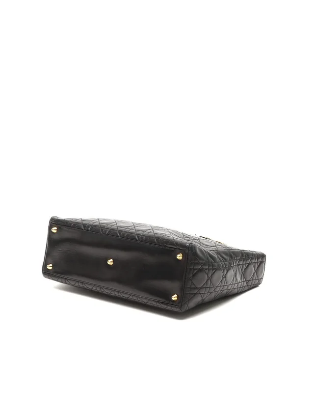 Large Lady Dior Bag in Leather from A Retro Tale, photo 4 of 10